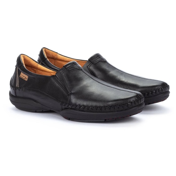 Pikolinos San Telmo Men's black Leather Loafers 45 11.5 US